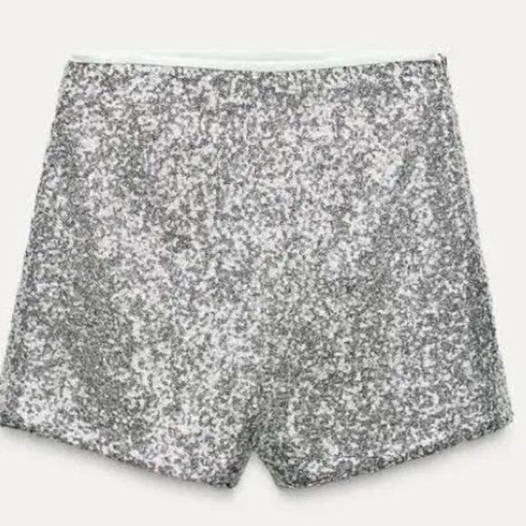 Sequin Blazer and Short Set - Picture 5 of 8